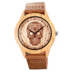 Montre En Bois Tête De Mort – Crano