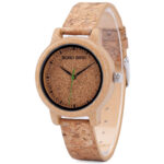 Montre En Bois Bracelet En Liège Femme – Liega