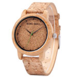 Montre En Bois Bracelet En Liège Homme – Liegi
